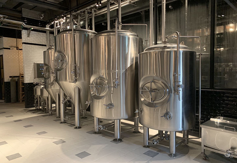 2018年5月 鹅岛百威（莆田）500L精酿啤酒交钥匙工程完成安装 (14)